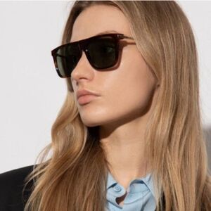 Saint Laurent Black Sunglasses Style SL 495